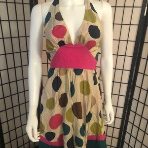 Sexy sweet summer dress halter dress boho retro